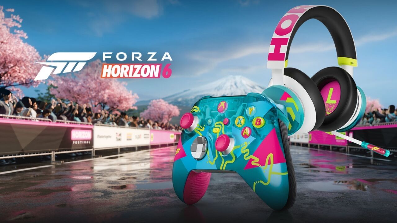 🏁 Forza Horizon 6 llega con control y auriculares edición limitada inspirados en Japón