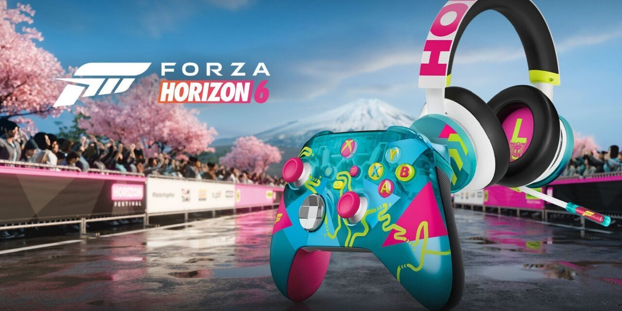 🏁 Forza Horizon 6 llega con control y auriculares edición limitada inspirados en Japón