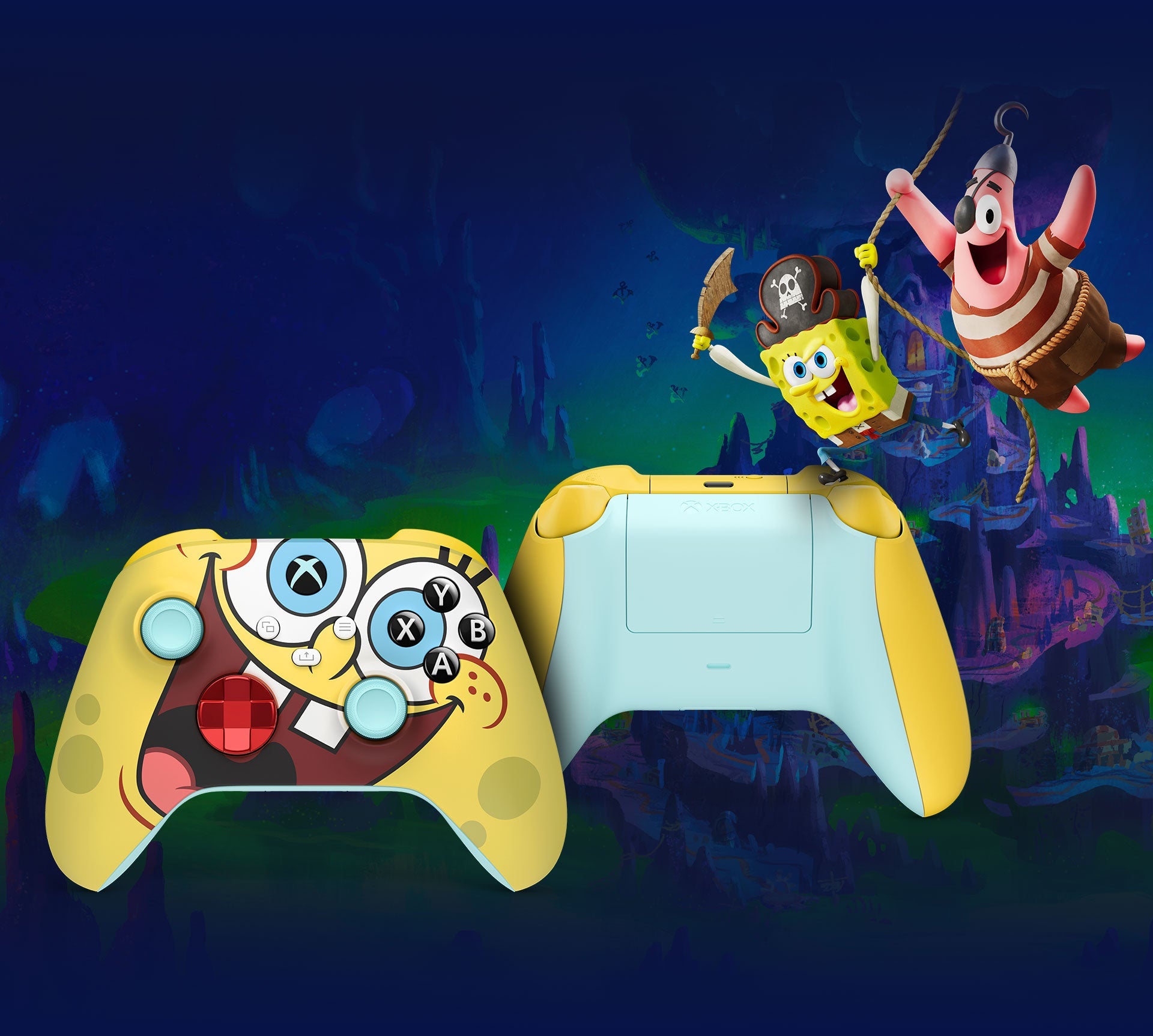 Controles Xbox Bob Esponja Edición Limitada