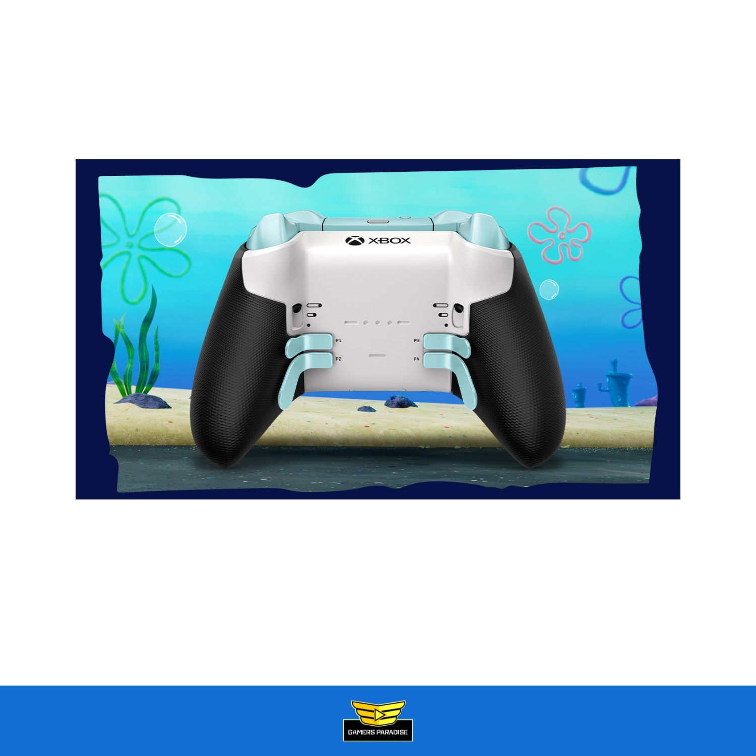 control xbox elite bob esponja parte trasera