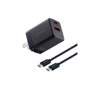 Cargador Usb Gan 35w Con Cable Usb C 1.5 Metros 100w Adata