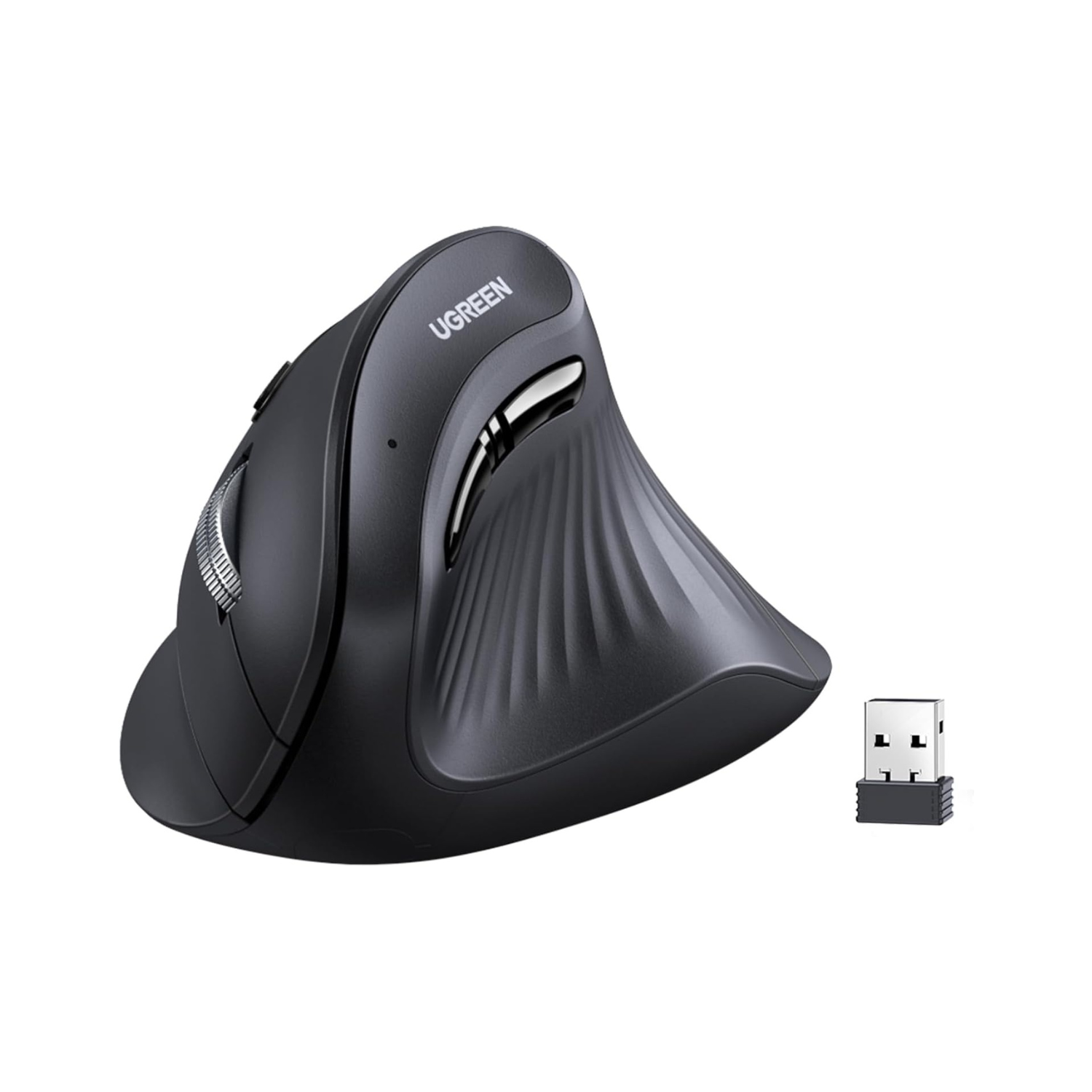 Mouse Vertical Ergonómico Ugreen 2.4g Bluetooth Windows Mac