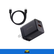 Cargador Usb Gan 35w Con Cable Usb C 1.5 Metros 100w Adata