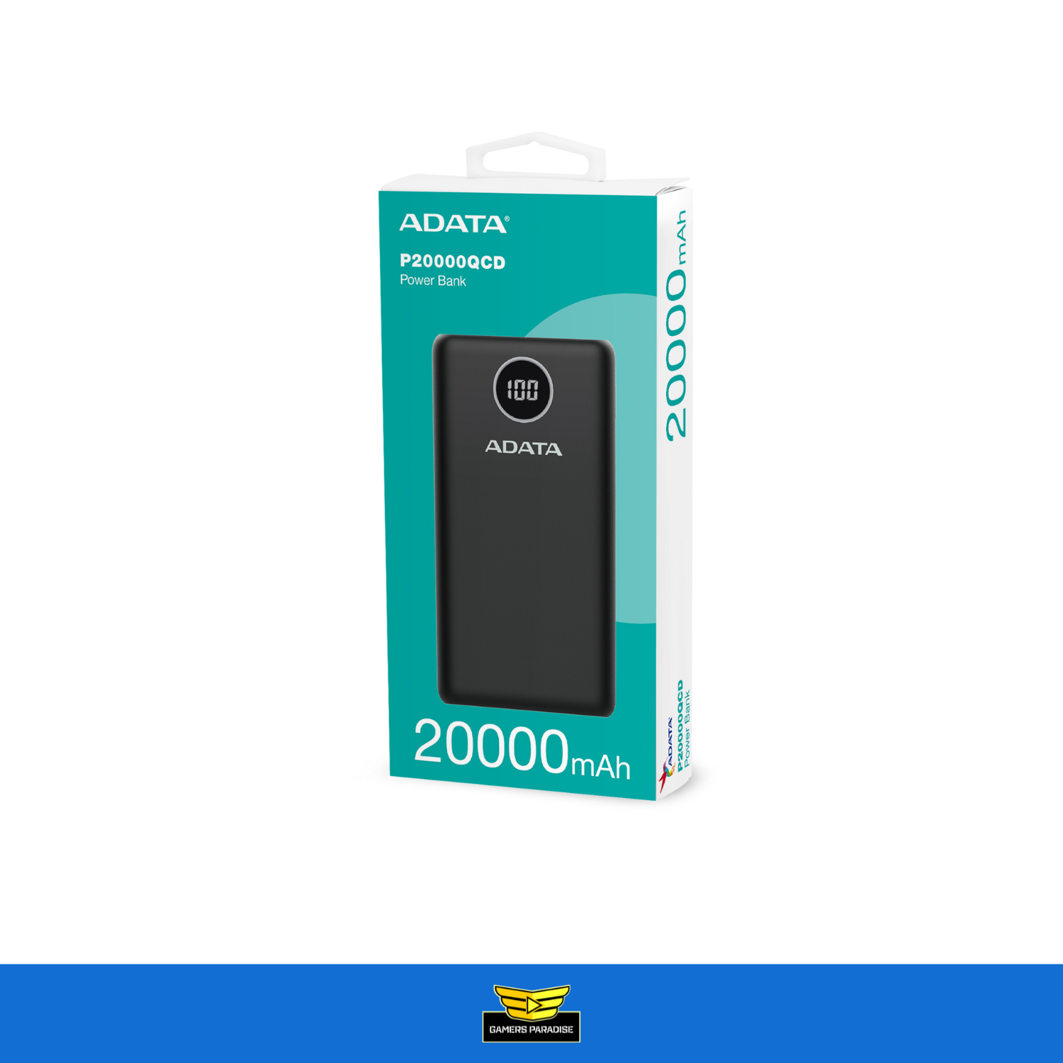 Power Bank 20000mah Batería Portátil Carga Rápida Adata