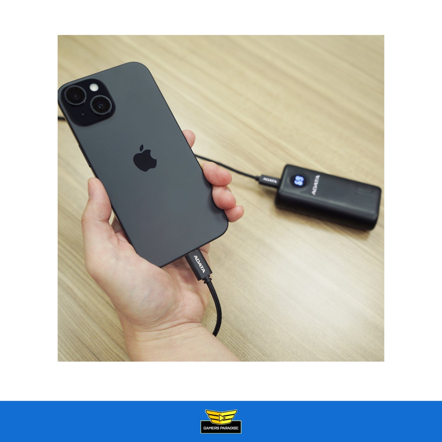 Cable USB C a USB C 2m 100W Carga Rápida Adata