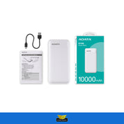Power Bank 10000mah Batería Portátil Carga Rápida Adata