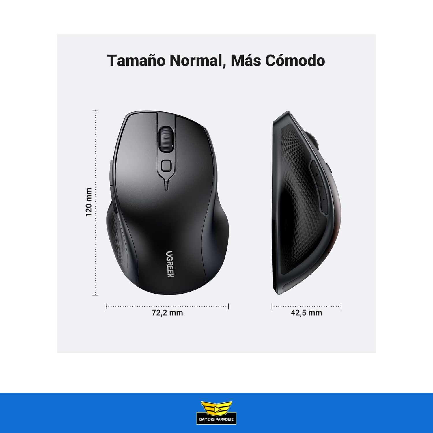 Mouse Inalámbrico Bluetooth 2.4ghz Ugreen Windows Mac Linux