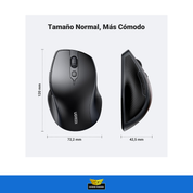 Mouse Inalámbrico Bluetooth 2.4ghz Ugreen Windows Mac Linux