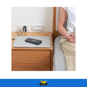 Cargador Usb Gan 65w Con Cable Usb C 2 Metros 100w Adata