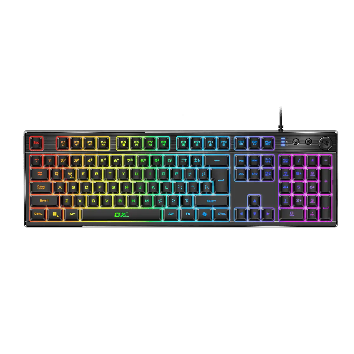 Teclado gamer Genius Scorpion K7 Plus RGB