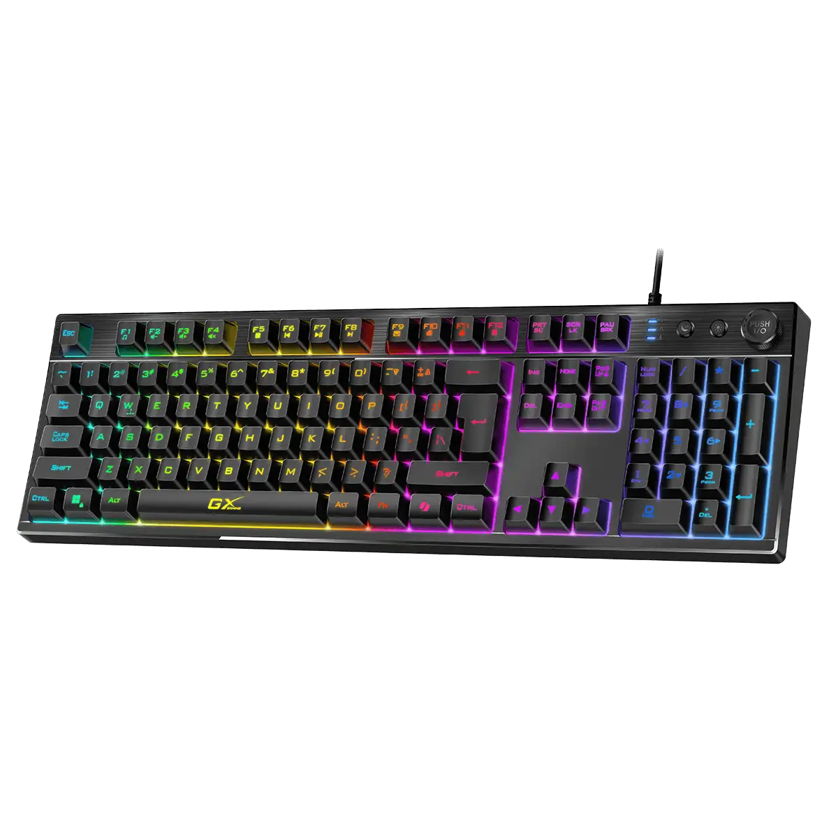 Teclado gamer Genius Scorpion K7 Plus RGB