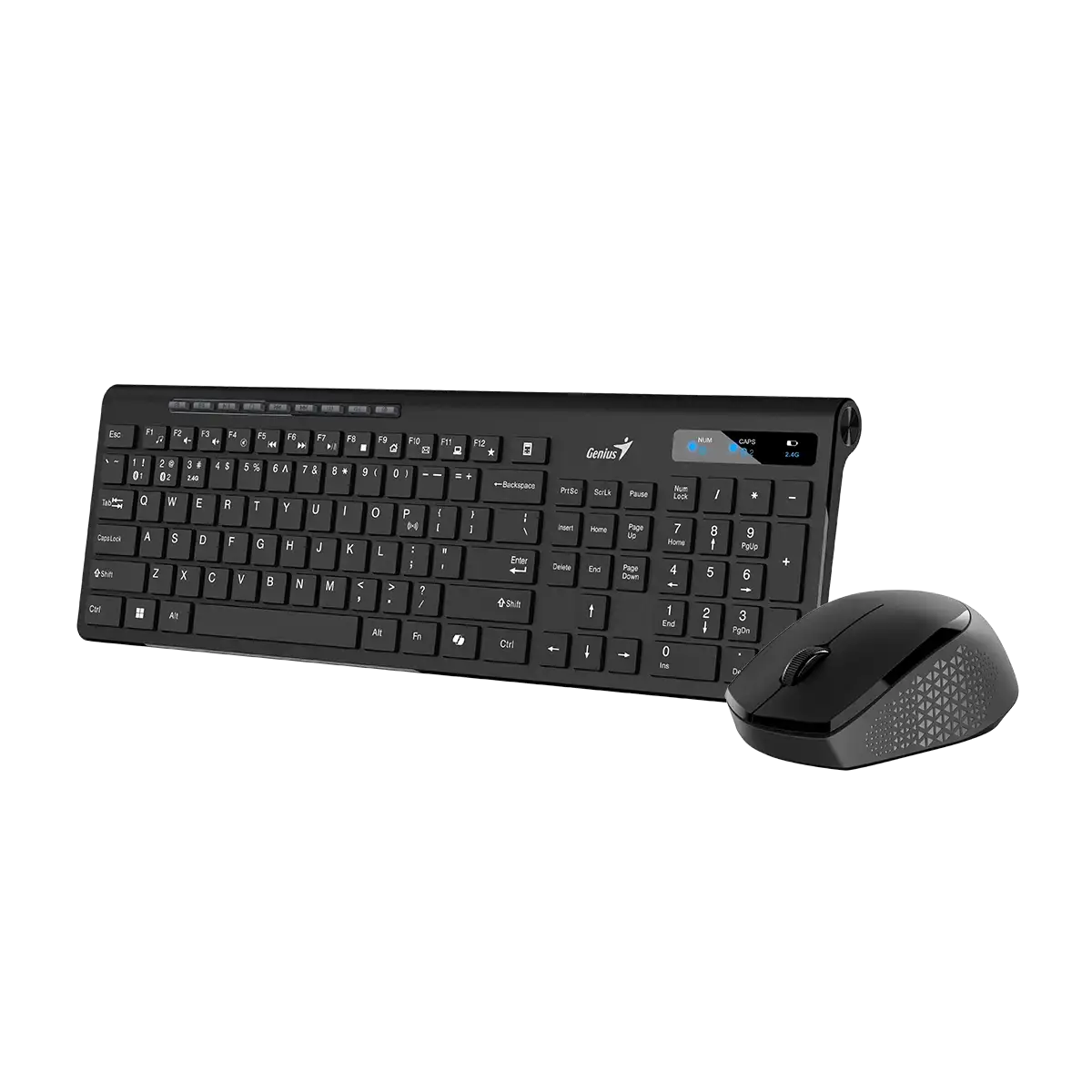 Combo teclado mouse inalámbrico Genius Slimstar 8230