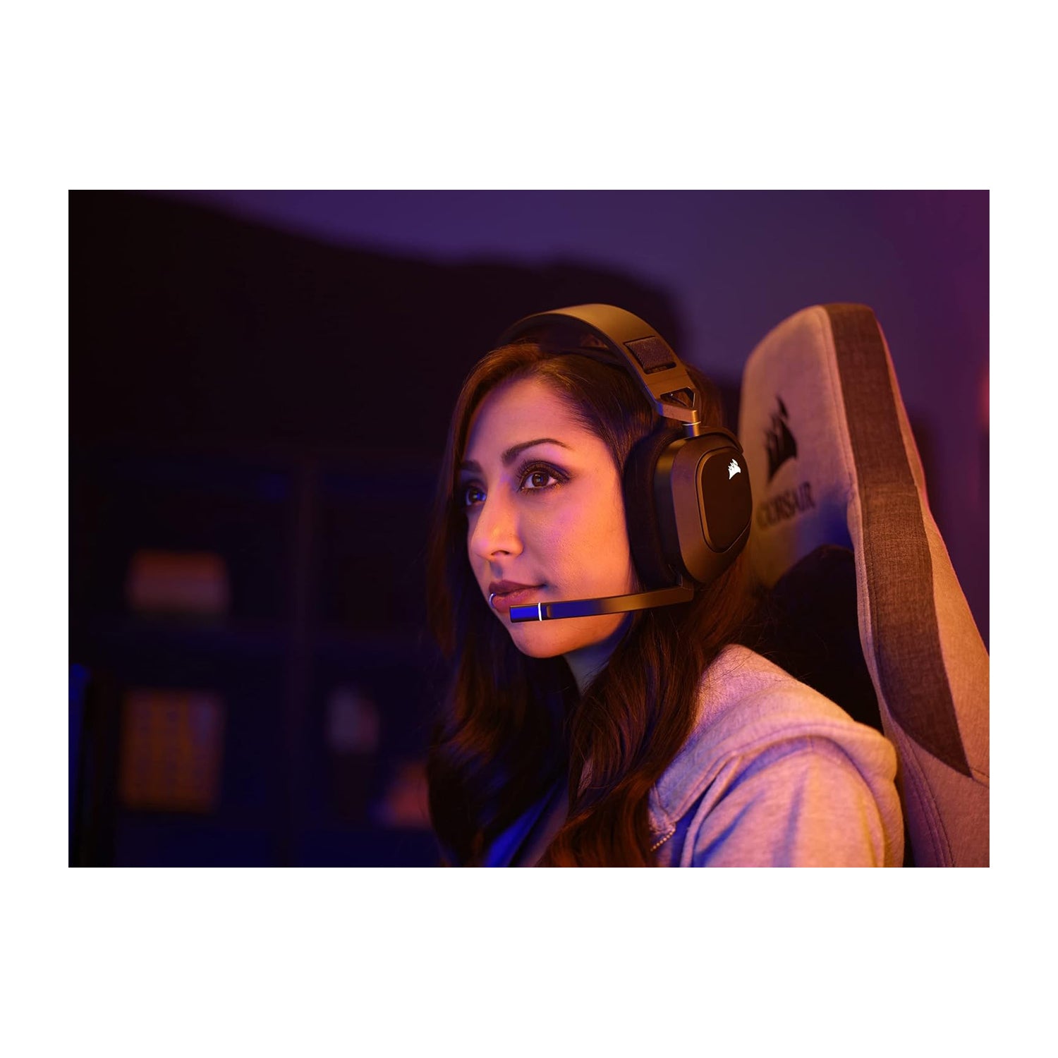 Audífonos Gamer Corsair Hs80 Rgb Wireless Dolby Atmos 7.1