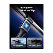 Cable Usb C 3m 100w Carga Rápida Celular Pc Trenzado Ugreen