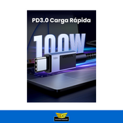 Cable De Carga Usb-c 2.0 A Usb-c 2.0 3m Gris Premium Ugreen