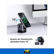 Cargador Inalámbrico iPhone Magsafe Ugreen Uno 2 En 1