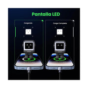 Cargador Usb C 65w Gan Carga Rápida Ugreen Nexode Rg 3 En 1