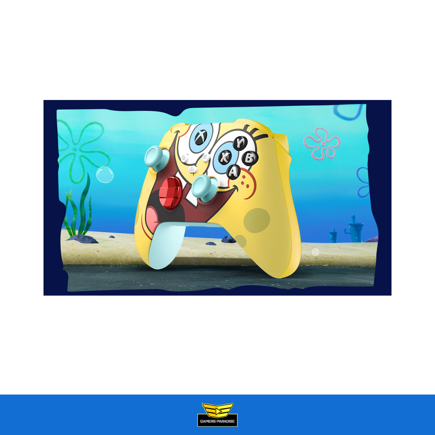 control xbox estandar bob esponja parte frontal