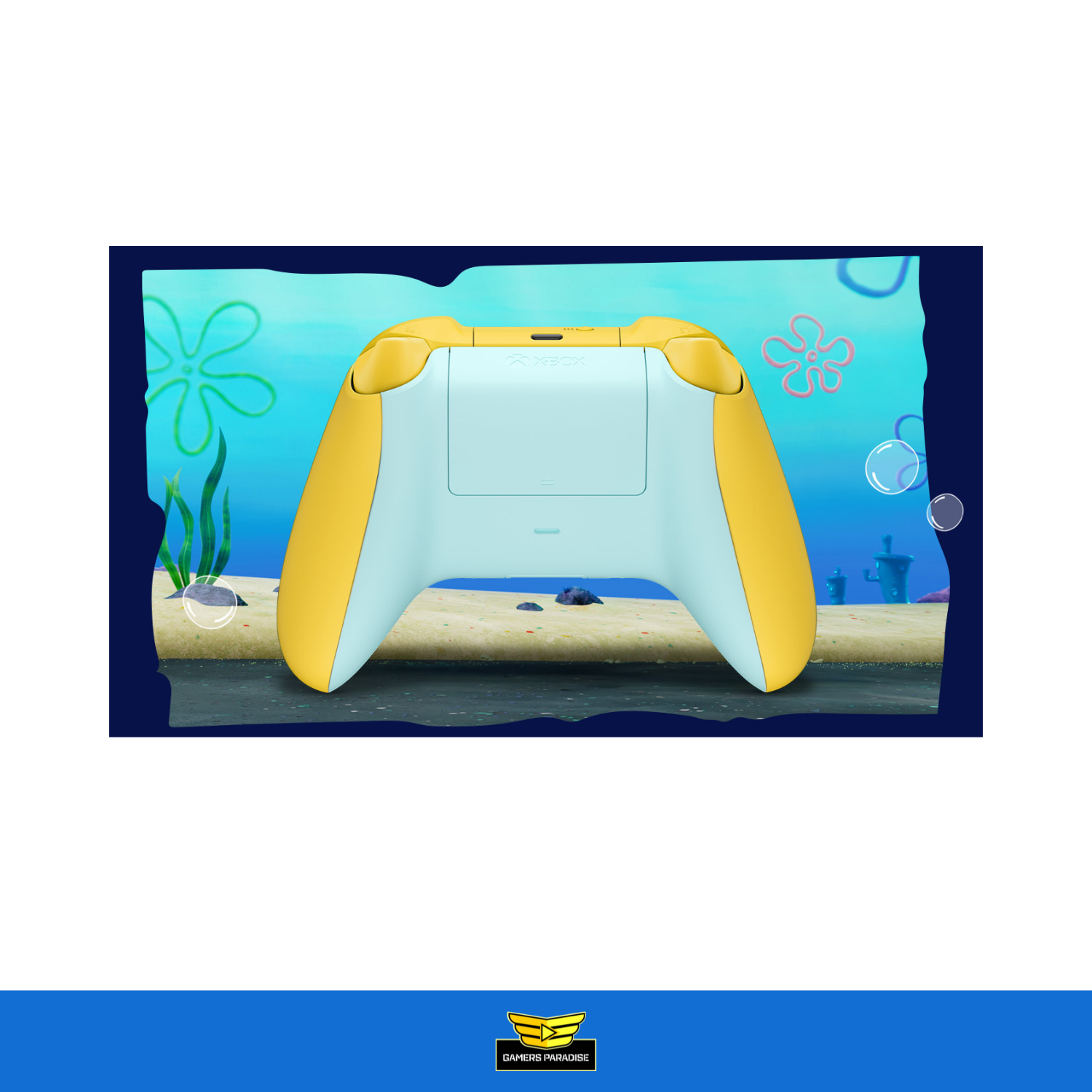 control xbox estandar bob esponja parte trasera