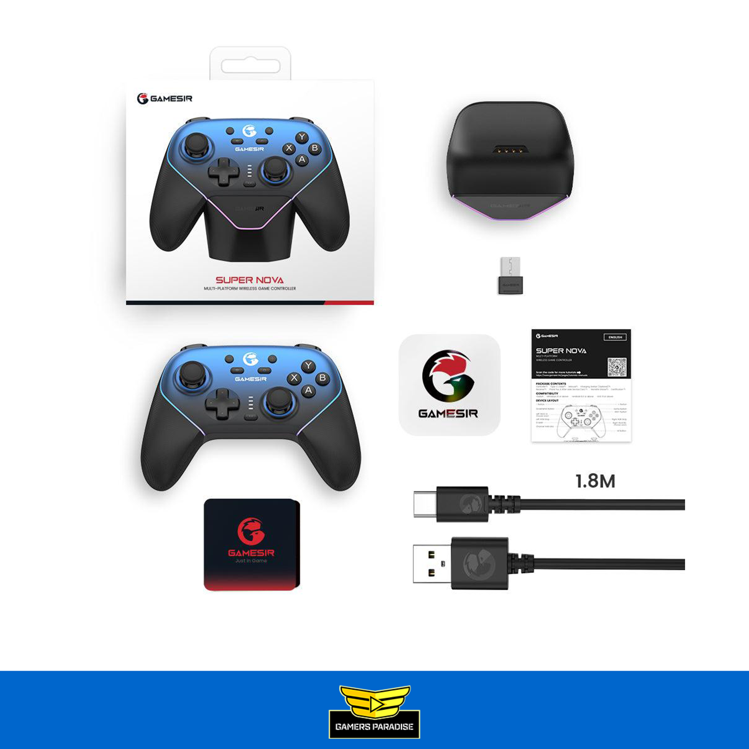 Control Inalámbrico Gamesir Super Nova Azul