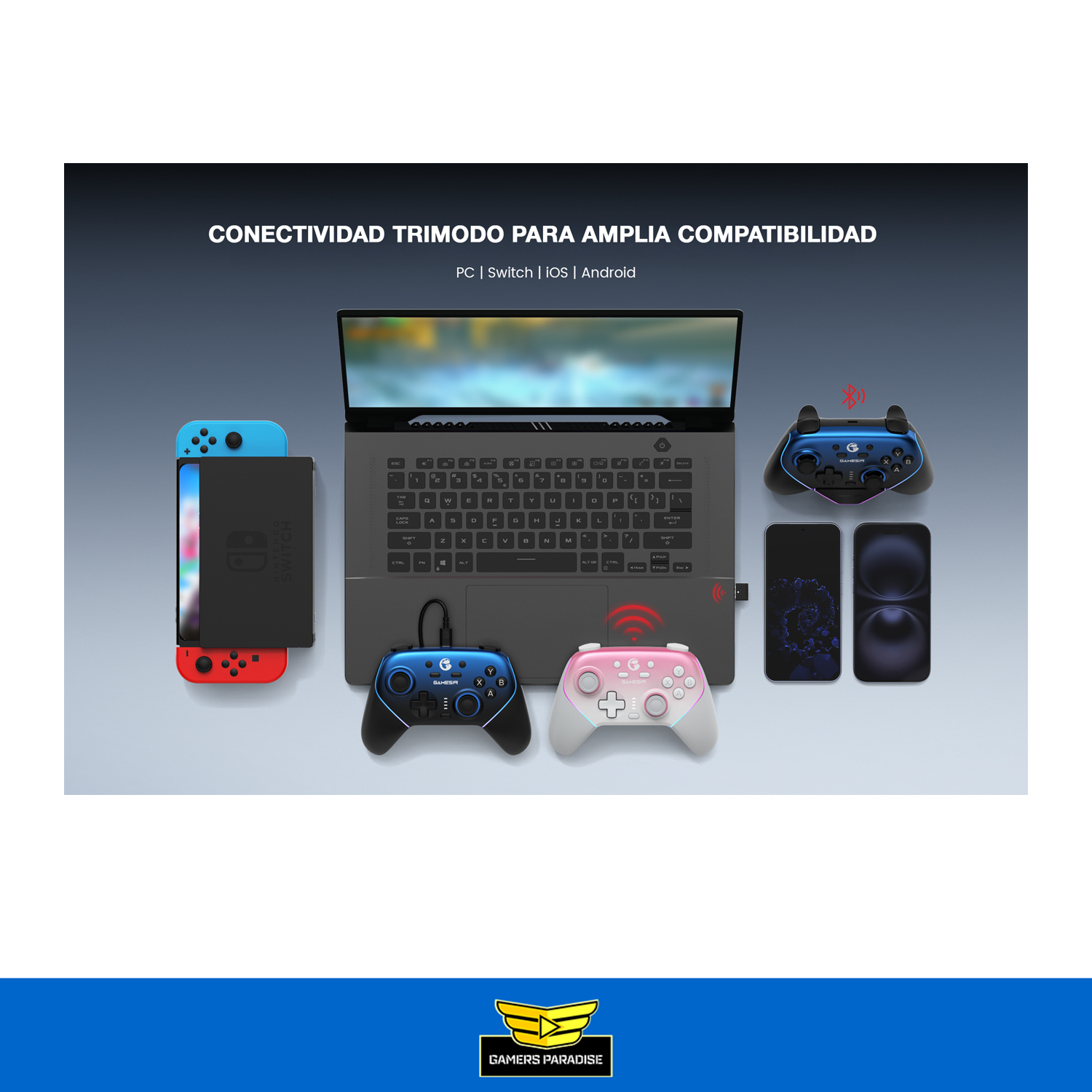 Control Inalámbrico Gamesir Super Nova Azul