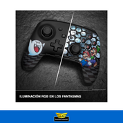 Control Inalámbrico Nintendo Switch Mario Boo Rgb Powera