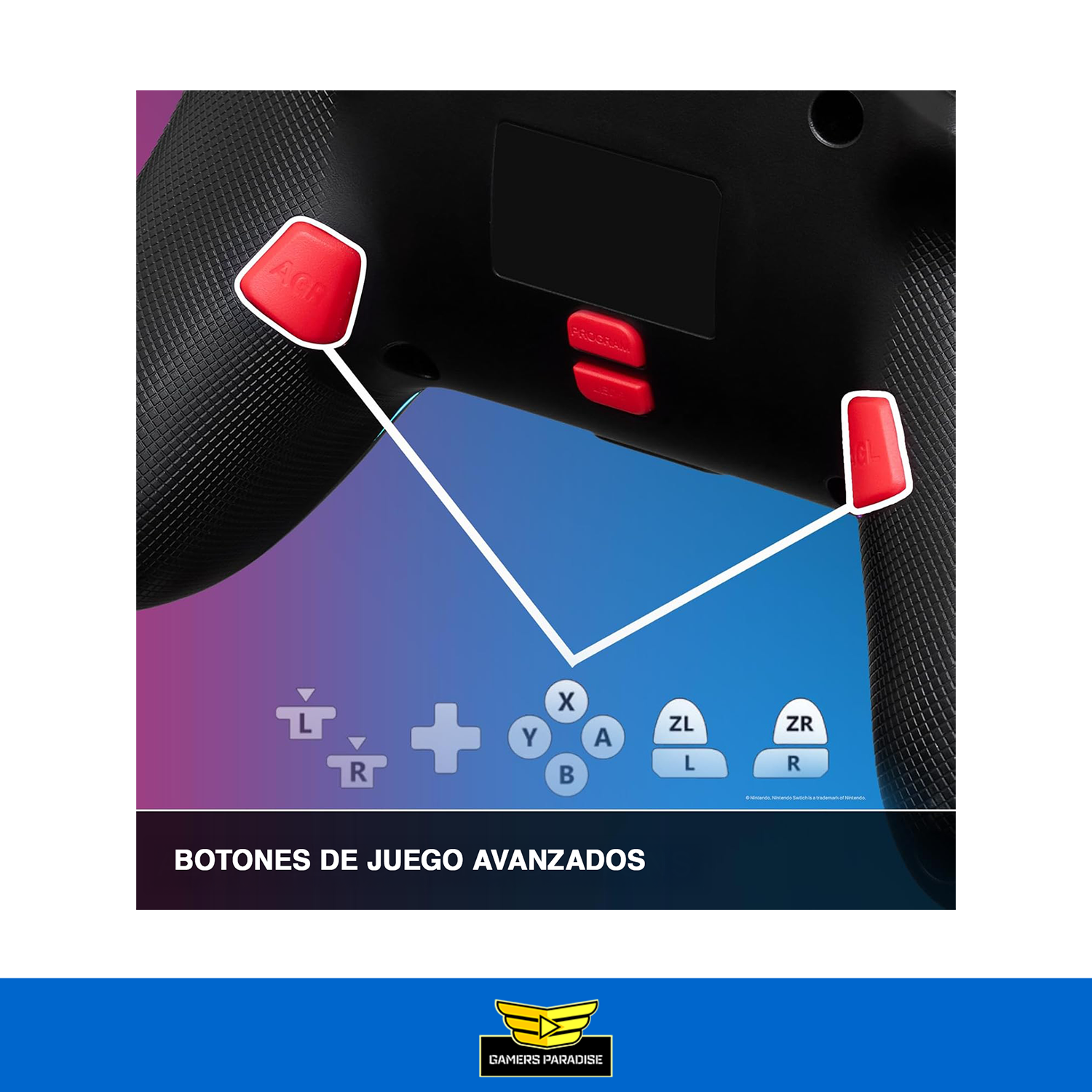 Control Inalámbrico Nintendo Switch Mario Boo Rgb Powera