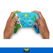 Control Nintendo Switch Inalámbrico Mario Super Star PowerA