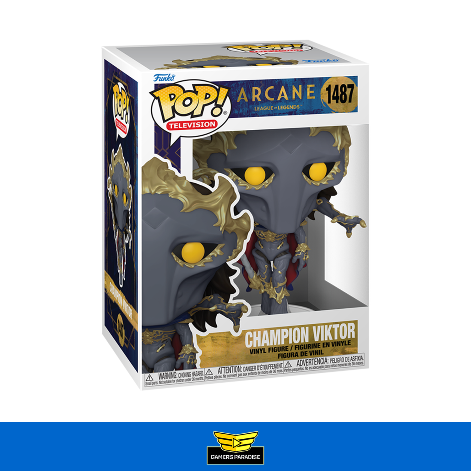 Funko Pop Champion Viktor Arcane League Of Legends Limitada