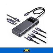 Hub Adaptador Usb C Ugreen Uno 6 En 1 Hdmi 4k 60hz