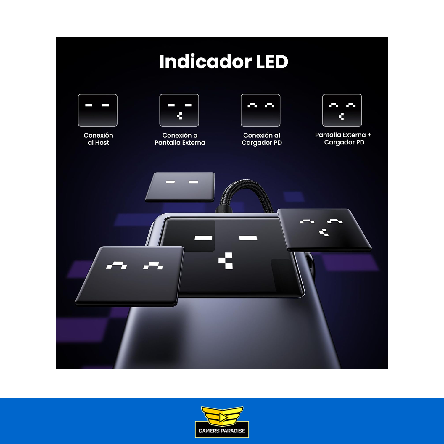 Hub Adaptador Usb C Ugreen Uno 6 En 1 Hdmi 4k 60hz