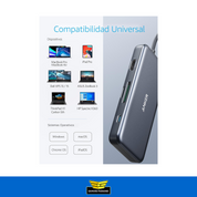 Hub Adaptador Usb C Anker Powerexpand+ 7 En 1 Pc Mac