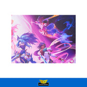 Mouse Pad Lol Extralargo Xl League Of Legends Premium De Tela