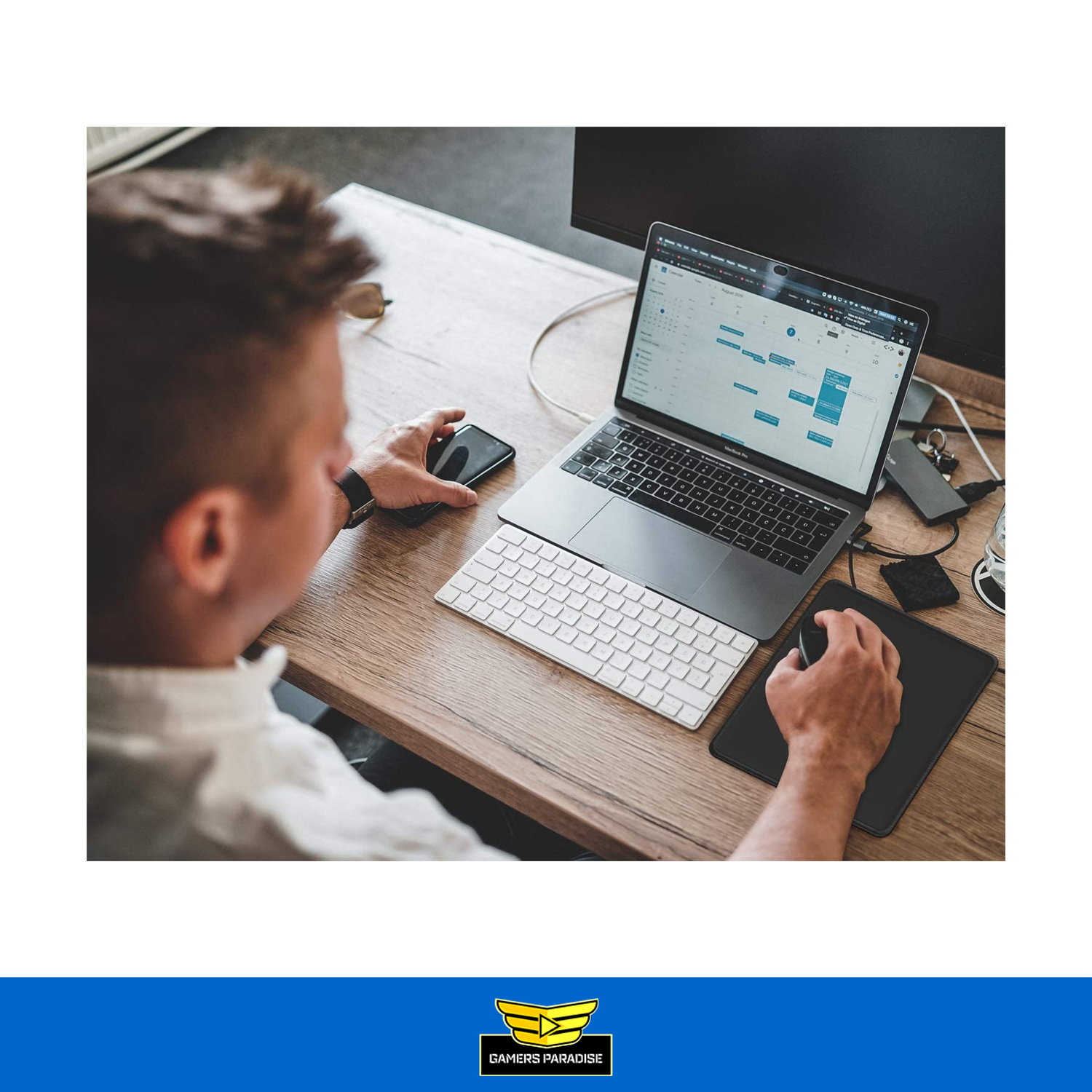 Mouse Pad Mediano Antideslizante Y Cosido Ktrio