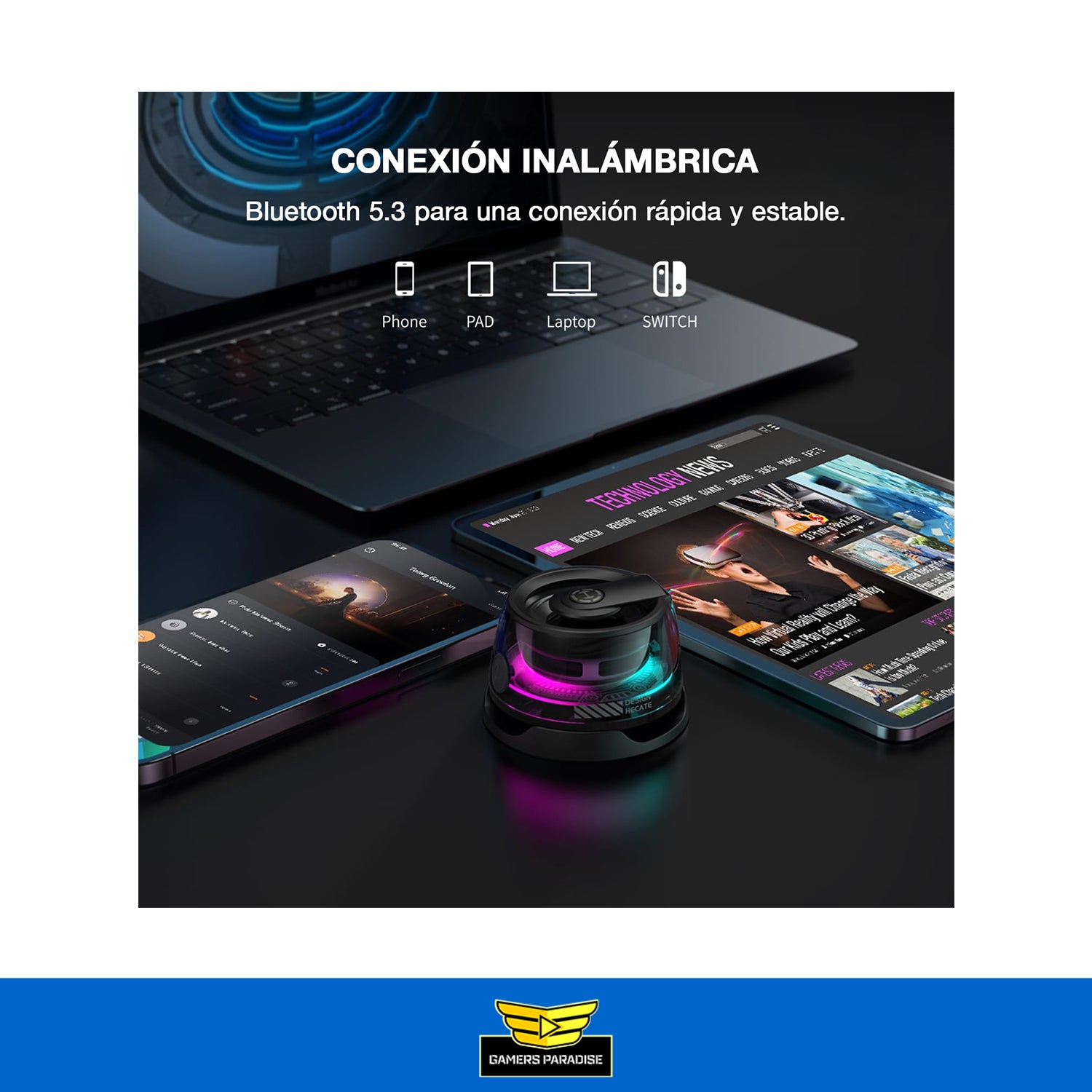 Parlante Bluetooth Recargable Pequeño Magnético Edifier G200